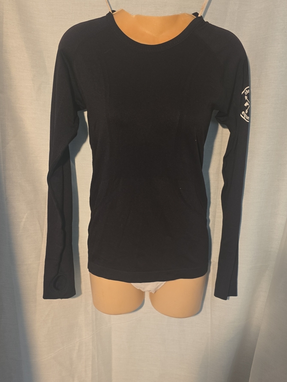 The Fit Equestrian Black Long Sleeve Women's Size Extra Small Top